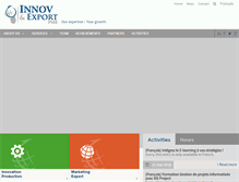 Tablet Screenshot of innovexportpme.com